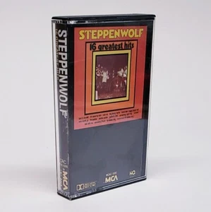 Steppenwolf - 16 Greatest Hits Cassette Tape Folk Rock - BORN TO BE WILD - Picture 1 of 4