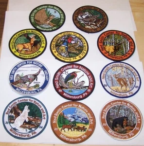 11 Ned Smith Center For Nature & Art Patches - PA Game Commission 1996-2006 - Bild 1 von 1