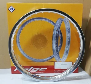 Poliert Felge 2,15 x 19 Alufelge Simson AWO 425 Touren Sport BMW R35 EMW 36 Loch - Picture 1 of 2