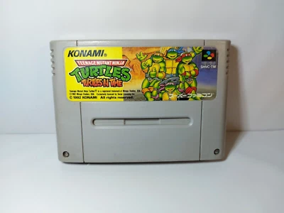 Teenage Mutant Ninja Turtles: Turtles in Time TMNT Super Famicom SFC Japan ver. - Image 1 of 4