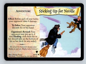 Tarjeta poco común Harry Potter TCG taza de quidditch para Neville #48/80 - Imagen 1 de 2