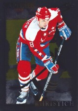 1995-96 Score Hockey Black Ice #151 Dimitri Khristich Washington Capitals