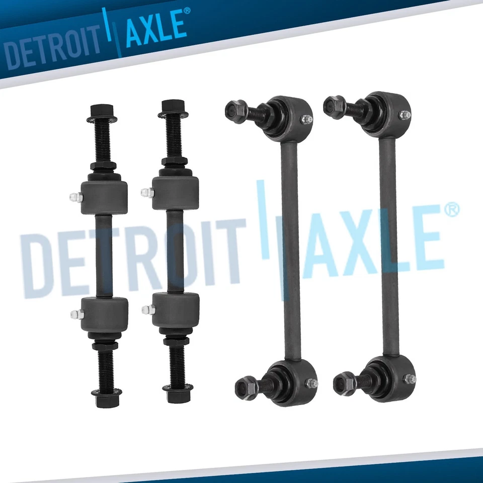 Barra estabilizadora delantera trasera 4 piezas eslabones para Ford Expedition Lincoln Navigator 2007-2019 Foto 1 de 4