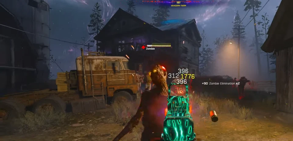 Ashes of the Damned 复活节彩蛋 COD 黑色行动 7 BO7 携带呼叫卡第一次尝试! — 第 1/1 张图片