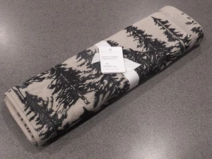 NUEVO RARO Corredor de mesa de bosque rústico Pottery Barn - Imagen 1 de 3