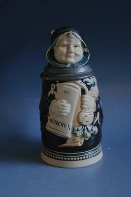 J. REINEMANI ANCIEN PERSONNAGE PIERRE DE BIÈRE ALLEMANDE - C.1890-1900 - Photo 1/4