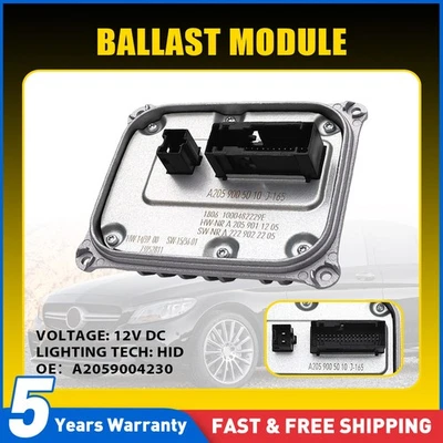 A2129005324 For Mercedes LED Headlight Ballast Control Module Unit A2059004230 - Image 1 of 4