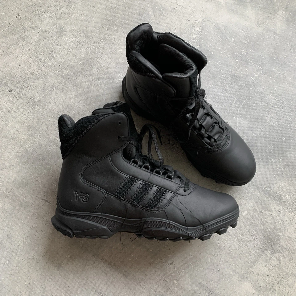 BOTAS ALTAS ADIDAS X YOHJI YAMAMOTO Y-3 GSG9 COMBATE TALLA US 10 UK 9.5 EU 44 Foto 1 de 4