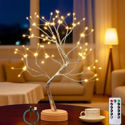 Albero Luminoso 108 Led Albero Lampada 8 Modalità Dimmerabile con Telecomando Decorazione Natalizia - Immagine 1 di 4
