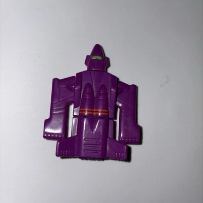 Vtg 1985 TONKA Transformer GoBots Odd Ball Purple Jet, Wendy's Kids Meal Toys - Image 1 of 4