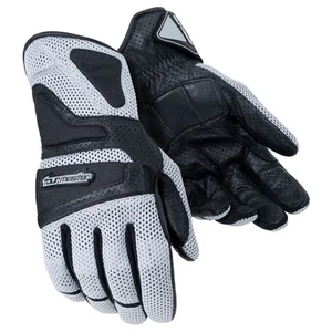 Tour Master Women's Intake Air Mesh Motorcycle Gloves - Silver - Size Small - Picture 1 of 1
