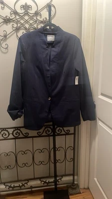 Old Navy Women's Navy Blazer- SZ XL TALL- NWT - Изображение 1 из 4