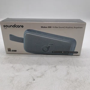 Altavoz portátil inalámbrico de alta resolución Soundcore Motion 300 con BassUp, azul - Imagen 1 de 6