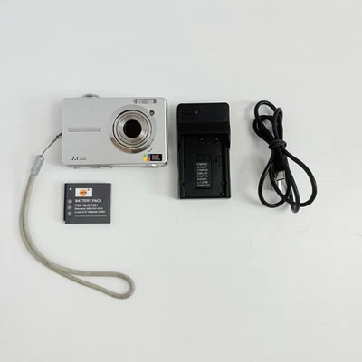 Kodak Digital Camera EasyShare C763 7.1MP Silver New Battery & Charger Y2K Retro - Image 1 of 4
