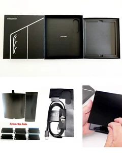 Samsung Galaxy Z Fold 7 Flip 7 Fold 6 5/4/3 Empty Retail Box Cable+Plastic Seal - Picture 1 of 34