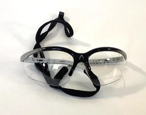 HEAD Clear Safety Goggles Glasses PI Z87 Anti Fog Scratch Resistant + Strap - Picture 1 of 8