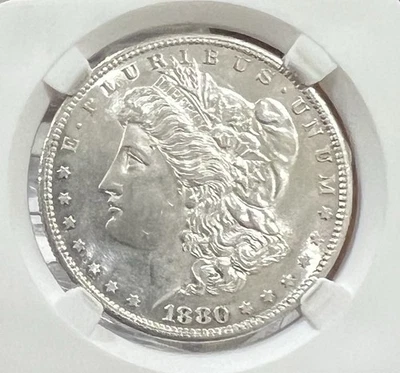 1880/79-S Morgan Silver Dollar VAM 9 80/79 Great Reflectivity Mint BB - Image 1 of 2