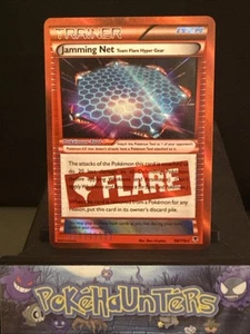 Pokemon Card Jamming Net Trainer 98/119 XY Phantom Forces Holo Light Play - Picture 1 of 2