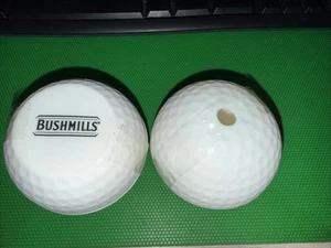 Weiße Bushmills Irish Whiskey Kugel Eisformen 2er Set Gummi Brandneu 3" - Bild 1 von 4