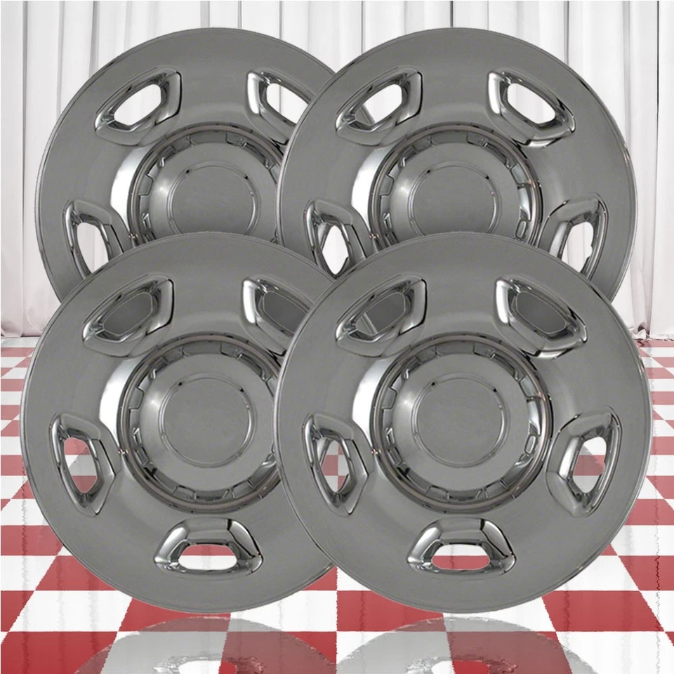 Cubiertas de rueda cromadas de 17" para Ford F-150 2004-2014 (cantidad: cuatro) Foto 1 de 4