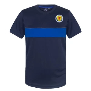 Schottland Jungen T-Shirt Poly OFFIZIELLES Fußball Geschenk - Bild 1 von 15