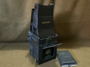 Graflex Series B Camera f4.5  6 3/8 inch Kodak Anastigmat Lens - TESTED - Picture 1 of 9