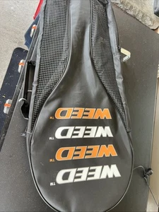 Weed Padded Racquet Bag Orange And White - Picture 1 of 4
