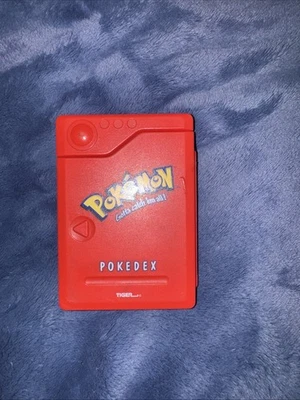 Pokemon Pokédex Tiger Electronics 1998 juguete portátil Foto 1 de 3