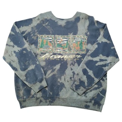 Sudadera De Colección Branson Missouri Para Hombres XL Azul Turista Estatal EE. UU. Lavado Ácido Tie Dye Foto 1 de 4