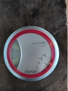 Reproductor de CD portátil Panasonic SL-SX330 SONIDO D sistema antideslizante probado funciona  - Imagen 1 de 4