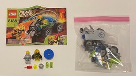 Lego 8188 Power Miners Fire Blaster Complete with Instructions 2010 Combustix