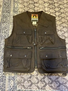 Kakadu Traders Australian Waxed Canvas Jagdweste Herren Größe Medium " - Bild 1 von 12