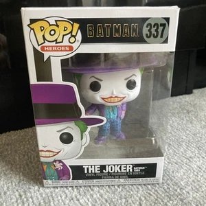Funko Pop Heroes - Batman - The Joker Batman 1989 #337 🤡 - Picture 1 of 5
