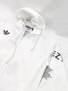 Giacca a vento Adidas X Kanye West Yeezus bianca tour 2015 taglia L *difetti - Foto 1 di 11