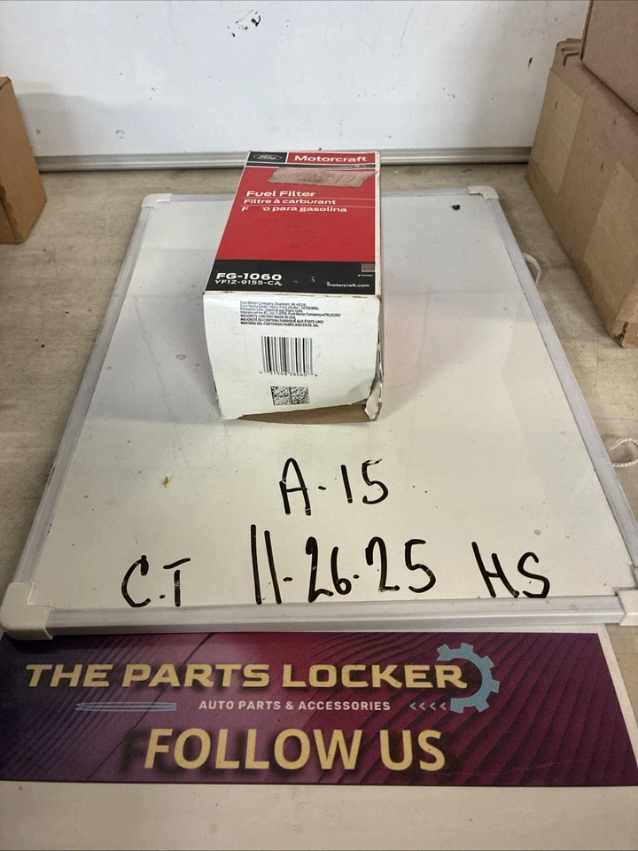 Genuine Motorcraft FG-1060 Fuel Filter For Ford Mustang/Sable 1983-1997 - Image 1 of 4