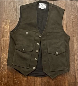Schaefer Outfitter Wollmischung Weste Western Knopfleiste grau Style 802 Medium - Bild 1 von 3