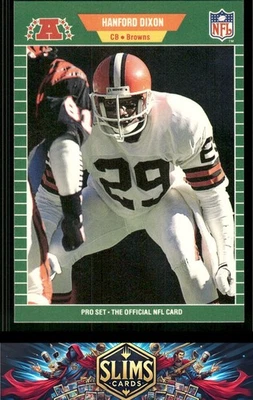 1989 Pro Set Cleveland Browns Hanford Dixon #75 - Image 1 of 2
