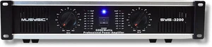 MUSYSIC 2 Channel Power Amplifier Distortion Free and Clear Sound - Professional - Picture 1 of 12
