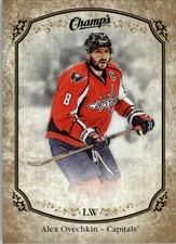 2015-16 Upper Deck Champ's Gold Variant Back #278 Alexander Ovechkin SP