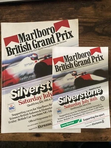 Formel 1 Großer Preis von Großbritannien 16. Juli 1983 Silverstone Prospekt und Rennprogramm - Bild 1 von 7