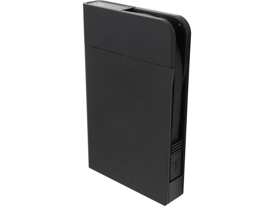 BUFFALO 2TB MiniStation Extreme NFC Portable Hard Drive USB 3.0 Micro-B HDD M... - Image 1 of 4
