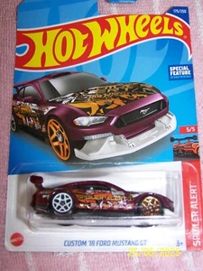 HOT WHEELS-SPOILER ALERT " CUSTOM 78 FORD MUSTANG GT " -NEW - Picture 1 of 2
