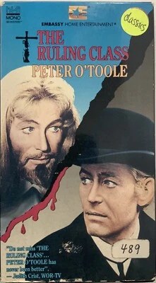 The Ruling Class 1987 VHS Peter OToole VHSshopCom  Foto 1 de 4