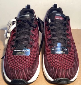 Skechers Men's Size 8 Skech-Air Extreme Athletic Shoes Black/Red - Picture 1 of 20