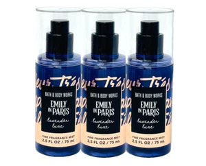3 BATH & BODY WORKS EMILY IN PARIS LAVENDER LUXE FINE FRAGRANCE MIST 75 mL NEW - Picture 1 of 3