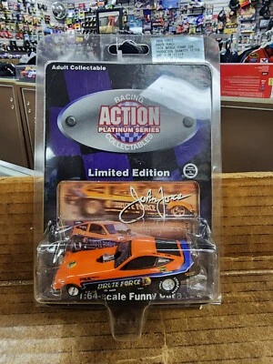 1996 Action John Force Brute Force 1978 Monza Funny Car 1:64 Scale Diecast - Image 1 of 2