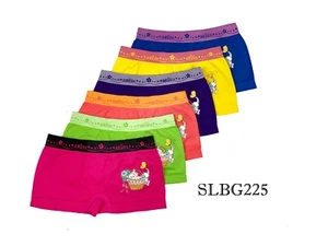 6 Girl's Children Kids Underwear Panties Seamless Boxer Short Mixed Colors S M L - Picture 1 of 18