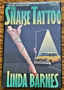 Linda Barnes / THE SNAKE TATTOO Signed 1st Edition 1989 - Picture 1 of 2