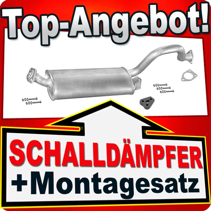 Silencieux central pour échappement MITSUBISHI PAJERO 2.5TD 99PS 3.0 150PS SW... - Photo 1/1