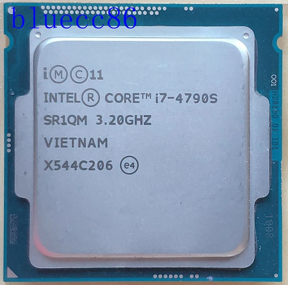 Intel Core  i7 4790S 3.20GHZ 4.0GHZ 8M 4-Cores 8-Threads LGA 1150 CPU Processors - Image 1 of 1